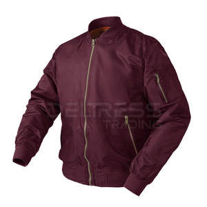Chaqueta de bombardero de último diseño hecha en poliéster para hombre, chaqueta de bombardero de diferentes colores para exteriores - Product Image 2