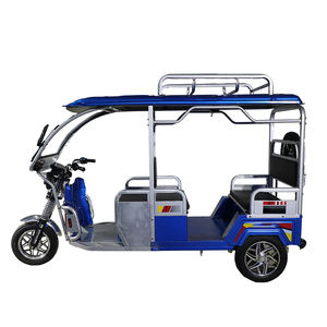 توك توك كهربائي ثلاثي العجلات بسعر المصنع في الصين QSD ToTo 5 بطاريات بقوة 1200 واط ومدى 150 كم مع تكييف هواء - Product Image 5