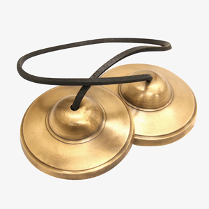 Campanas de meditación Tingsha, campanas de Metal Tingsha, platillos Tingsha, símbolo tibetano de la suerte, campana de Yoga de meditación en relieve, venta al por mayor - Product Image 1