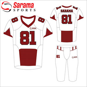 Personalizado Universidad Sublimación Adulto Tackle Twill Jóvenes Jerseys Kits Disfraces Práctica y Pantalones Set, - Product Image 2