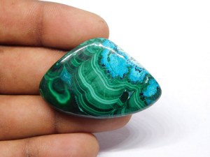 Top Qualité Chrysocolle Malachite Naturel Chrysocolle Cabochon Pierres Précieuses En Vrac Superbe Fabrication De Bijoux Top Rated Gemstone Wow Gem - Product Image 2