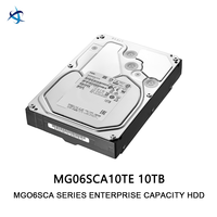 MG06SCA10TE 10TB 7200RPM 256MB SAS 12Gb/s Disque dur d'entreprise 3,5 pouces pour centre de données, stockage en périple, sauvegarde et archivage
