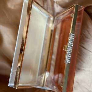 Exclusive Modern <b>Epoxy</b> <b>Resin</b> Clutch for Women | Waterproof Eco-Friendly Wedding Evening Purse | Bridal & Special Occasion - Product Image 6