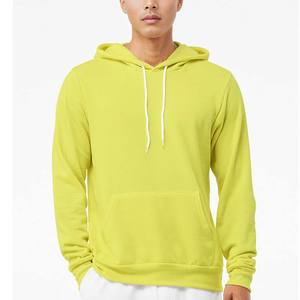 <b>Men's</b> Pullover <b>Hoodie</b> Thick <b>Fleece</b> Bella Canvas <b>Hoodie</b> Lined Kangaroo Pocket Winter Windproof Warm <b>Fleece</b> Hoodies - Product Image 6