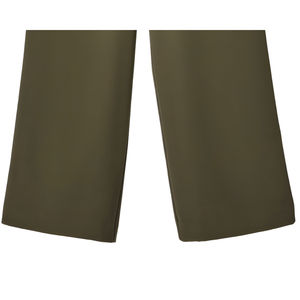 Pantalones Casuales Elegantes de Lona de Alta Calidad, Cintura Media, Largos, Antiarrugas, para Mujer, 100% Algodón, Lisos - Product Image 3