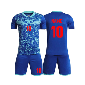 ชุดเสื้อฟุตบอล SAFA SPORTS แบบซับลิเมชั่นสั่งทำพิเศษ สีน้ำเงิน เบอร์ 10 แห้งเร็ว ผลิตจากโพลีเอสเตอร์ แขนสั้น คอกลม สำหรับผู้ใหญ่ แบบยูนิเซ็กซ์ - Product Image 1