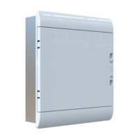 Boîte de distribution en métal ABS PC 330x370x107 mm, capacité 24 MCB, IP40, boîte à fusibles encastrée