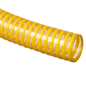 Manguera de succión corrugada en espiral industrial de alto riego de PVC reforzada, resistente a las heladas, 1 1/4" - Product Image 2