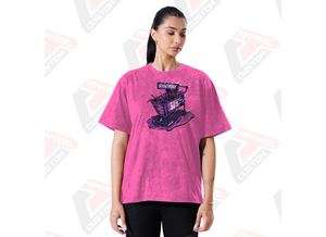 เสื้อยืดผ้ายีนส์ผ้ายีนส์ผ้าลูกฟูกสำหรับผู้หญิงระบายอากาศได้ดีเป็นมิตรกับสิ่งแวดล้อมฤดูร้อนทันสมัย - Product Image 2