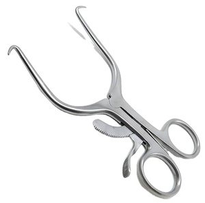 Retractor Weitlaner de acero inoxidable, fuente de alimentación Manual, instrumentos quirúrgicos veterinarios de autorretención, punta/juego de instrumentos Romos - Product Image 1