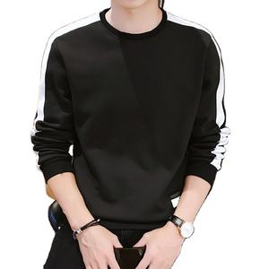 OEM Custom <b>Men's</b> Long Sleeve Solid Color Waterproof Windproof <b>Fleece</b> Sweatshirt & Hoodie with Plain Dyed Technique for Winter - Product Image 1