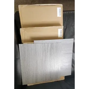 Baldosas de vinilo gris autoadhesivas de 12 pulgadas, 20 baldosas por caja, 12x12 pulgadas - Product Image 1