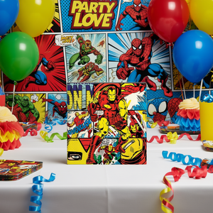 Serviettes de fête Avengers 33x33cm, 20 pièces, 5201184869871, 2 pièces/sac - Product Image 3