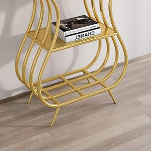 Black Narrow With Shelf <b>Marble</b> <b>Top</b> <b>Console</b> <b>Table</b> Home Furniture Manufacturer Wholesaler factory direct sale - Product Image 2