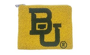 Bolsa de cuentas de vaquero de alta calidad, Mini monedero de Color azul, rojo y blanco, cierre de cremallera, accesorio de moda occidental hecho a mano - Product Image 6