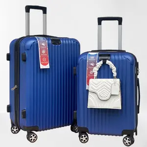 HUNGPHAT Wholesale Fashion ABS Hard Luggage Sets Lightweight Suitcase Carry-Ons Unisex from Vietnam