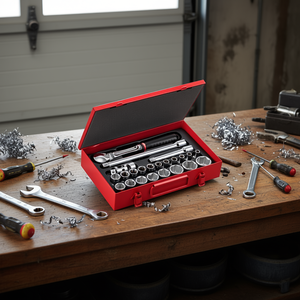 Caja de Acero Usag con 23 Llaves de Tubo Hexagonales - Product Image 3