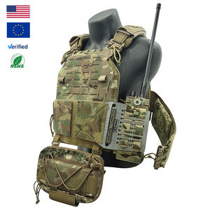 Système d'attache MOLLE pour panneau latéral Tegris compatible avec les gilets tactiques, plaque de montage latérale/inférieure légère et durable - Product Image 2