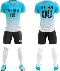 En stock uniforme de football unisexe de la meilleure qualité Service OEM fabriqué au Pakistan pour la formation de football - Product Image 1