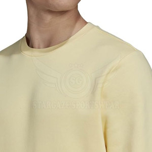 Venta al por mayor logotipo personalizado suelto cuello redondo de gran tamaño pulóver sudaderas con capucha hombres sudadera - Product Image 4