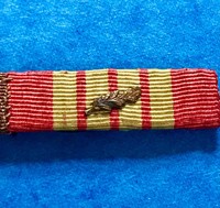 Véritable barre de ruban WW2 Bronze Star Medal comprend 3 récompenses différentes 1939-1945 USA American Veteran Worn WW2 Ribbar