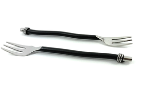 Fourchette à poignée en métal noir de qualité supérieure Offre Spéciale Design de qualité supérieure pour le dîner à bas prix - Product Image 6