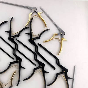 Ensemble de 11 instruments chirurgicaux orthopédiques Karrison Rongeur à baïonnette, inclinés à 45 degrés, manuels, en acier inoxydable allemand, certifiés CE - Product Image 3