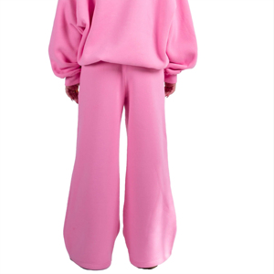 Conjunto de sudadera con capucha y joggers informales de talla grande para mujer, sudadera deportiva hasta el tobillo, pantalones de chándal, trajes de verano de 2 piezas - Product Image 6