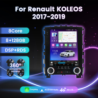 Radio para Auto MEKEDE TS con Sistema de Audio Android, Reproductor con WIFI 4G, Compatible con DVR, DSP y TMPS para Renault KOLEOS 2017-2019