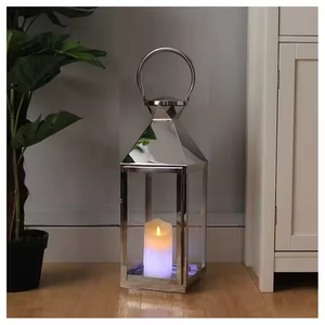 Budget-friendly lanterns with a Moroccan antique design metal decorative hanging lights perfect for home, Christmas and trending - Product Image 5