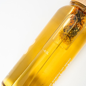 Bouteille d'eau et de thé en Tritan écologique, design coréen, 1L, résistante à l'eau bouillante, fabriquée en Corée, avec infuseur à thé et couvercle – Impression de logo personnalisée - Product Image 5