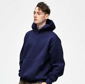 OEM ODM Casual Hombres Personalizado 200-600gsm Algodón Sudaderas con capucha de peso pesado Moda Deportes Pullover A granel Sudadera con capucha de gran tamaño - Product Image 4