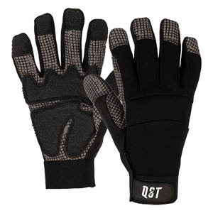 QST Fabricación Hombres Anti-Vibración Anti-Impacto Antideslizante Guantes DE TRABAJO Resistente Destreza mejorada Excelente seguridad de agarre - Product Image 1