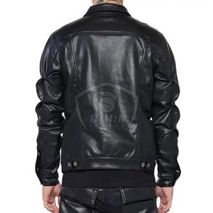 Blousons de moto en cuir de haute qualité, coupe-vent, hiver, cuir véritable, design professionnel, prix bas, vente en ligne 2025 - Product Image 4