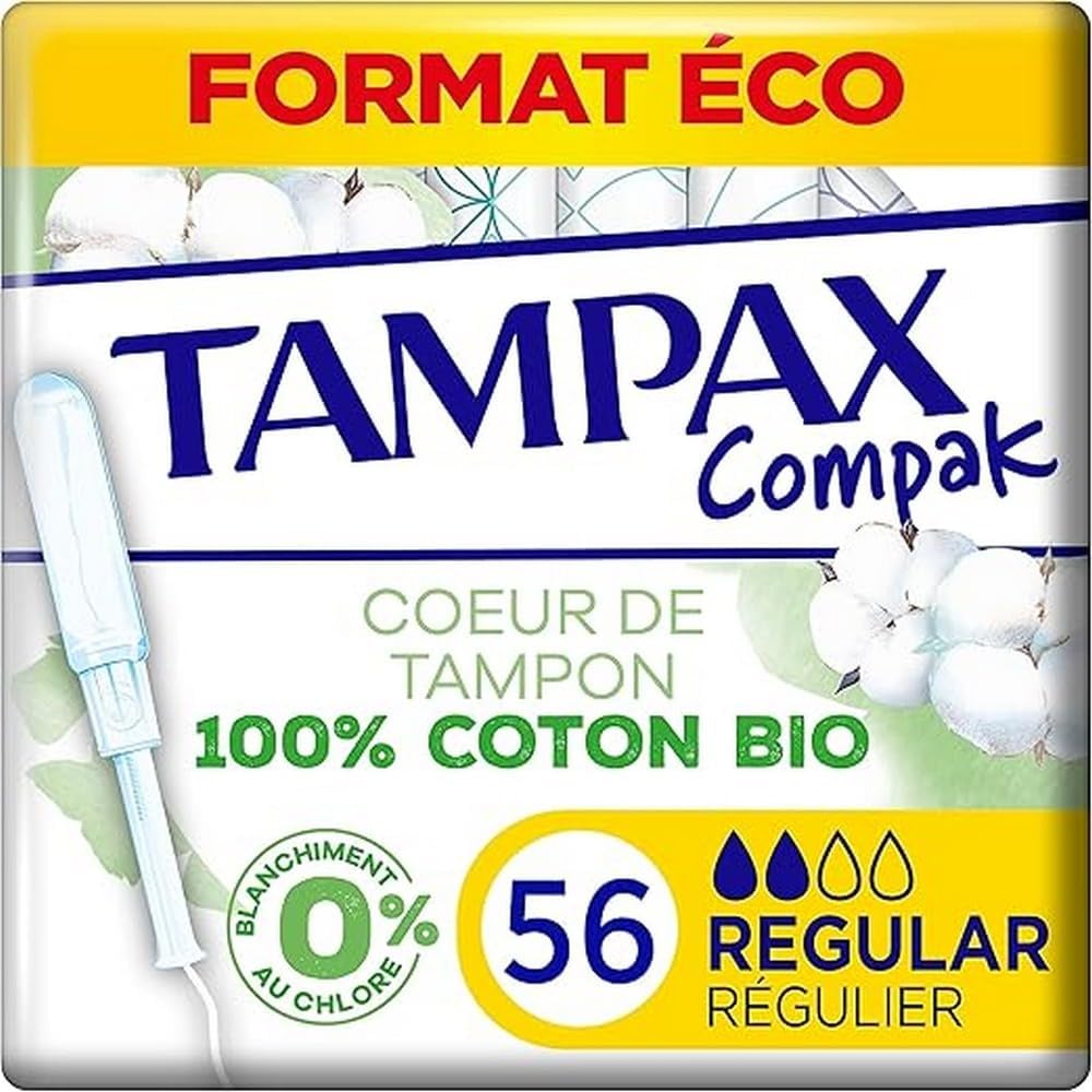 Tampax Compak сдержанные тампоны с аппликатором 16 шт. хлопковые активные жемчужные тампоны