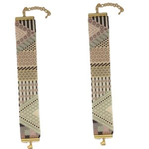 Seed Beads Embroidered Car Hanging Decorations Quality Beaded Car Hanging Ornament New Design Full Customized Beaded Car Charm - Product Image 5