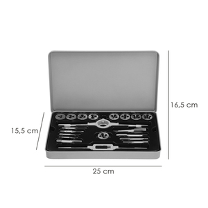 Set di 21 Pezzi per Filettatura (Maschi e Femmine) - Product Image 2