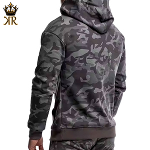 Top Selling Men Comfortable Camo Hoodies Professional Custom Design Pullover Men's Hoodies Wholesale Cheap Price - Product Image 3