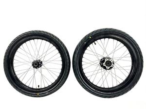 Ensemble de roues universelles Supermoto JFG Surron Light Bee, moyeu usiné CNC, jante en aluminium, pneu CST Street, pièces de conversion pour moto tout-terrain - Product Image 3