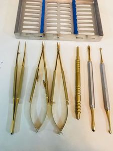 Kit de Microcirugía Dogmatic International Castroviejo DM2230, Certificado CE, Reutilizable, Manual, de Acero Inoxidable, Color, Instrumento Dental - Product Image 2