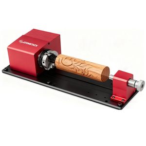 Machine de fraisage CNC ATOMSTACK C4 Pro 200w avec broche SP1 500W, axe rotatif RC1 4ème axe, sculpture en relief 3D pour verre, PCB, métal - Product Image 4