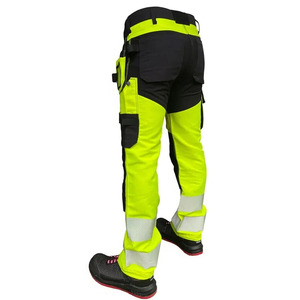 Chaleco DE SEGURIDAD reflectante Chaqueta Alta visibilidad ANSI Clase 1 Impermeable Logotipo personalizado Servicio OEM Ropa de trabajo de construcción - Product Image 6