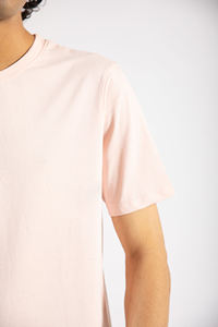 T-shirt d'été à col en O pour hommes, 100% coton, manches courtes, fabricants OEM - Product Image 4