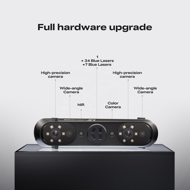 Creality Sermoon S1 3D Scanner Metrology Grade Precision 0.02mm High Speed AI Scanning for Small to Large Objects