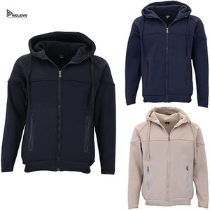 Sudaderas con Cierre, Ecológicas, de Secado Rápido, Transpirables, con Diseño Personalizado, Impresión de Logotipo, 100% Algodón, de Alta Calidad, Lavado Ácido para Hombre - Product Image 4