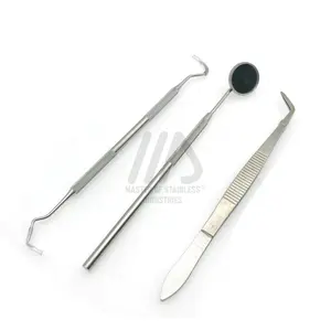 OEM Basic Dental instruments kit general oral examination set of 3 pieces surgical dental Equipments by Master industries PK