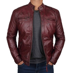 Men <b>Winter</b> <b>Leather</b> <b>Jacket</b> Designer Style Custom Supplier Pakistan Outfitize International - Product Image 4