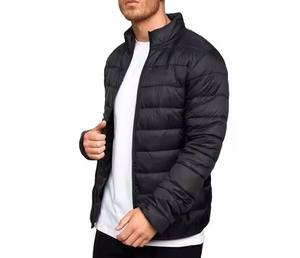 Veste matelassée en nylon mince de haute qualité, nouvelle conception, vente en gros personnalisée, mode masculine, sports de plein air, confortable, à capuche, hiver, soie - Product Image 1