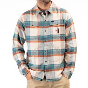 Chemise à carreaux 100% coton pour hommes Chemise à carreaux personnalisée Nouveau 100% polyester Spandex personnalisé bouton vers le bas Plaid coton matériel - Product Image 1