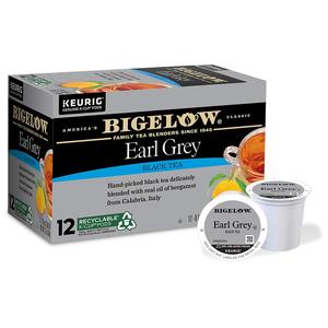 Bigelow <b>Tea</b> Earl Grey Black <b>Tea</b> Keurig K-Cup Pods, Caffeinated <b>Tea</b> Keurig <b>Tea</b> Pods, 12 Count <b>Box</b> (Pack of 6), 72 Total K-Cup Pod - Product Image 4